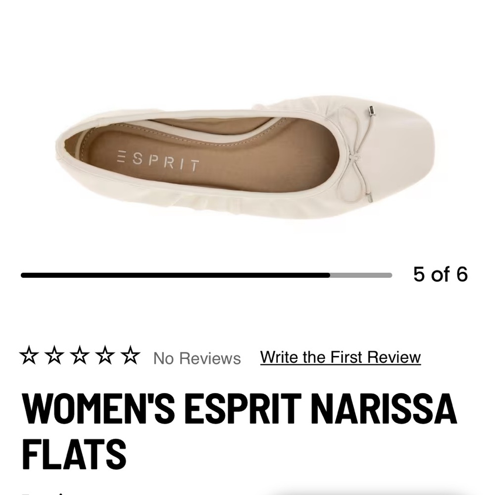 Esprit Narissa Ballet Flats - Picture 7 of 8